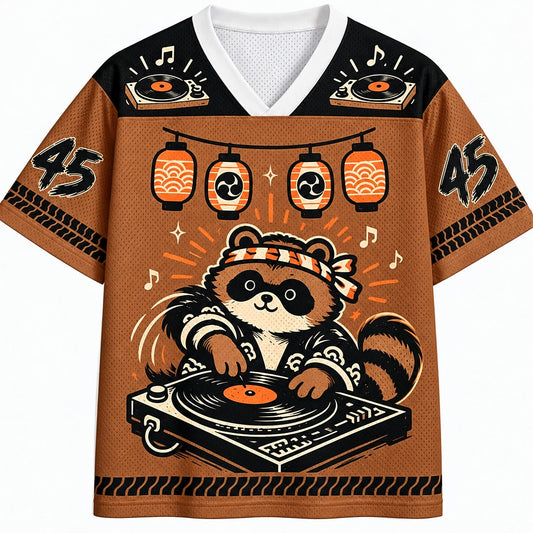Raccoon Vinyl DJ Mesh Jersey
