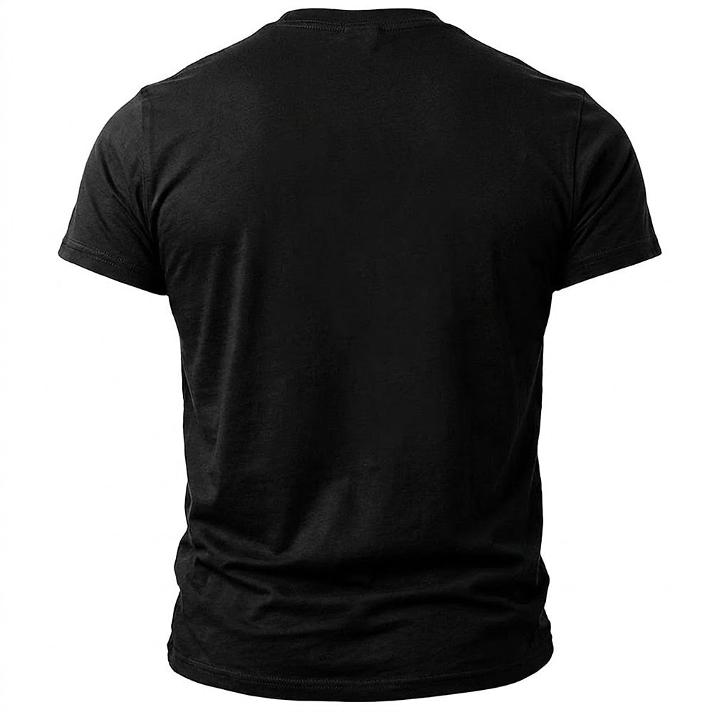 Men's Eagle US Flag Print Short Sleeve Patriotic T-Shirt