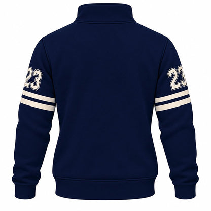 Less Attachment More Freedom Zen Number 23 Half-Zip Sweatshirt