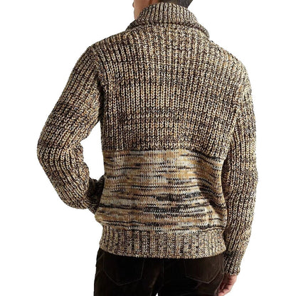 Marled Zip-Up Cardigan