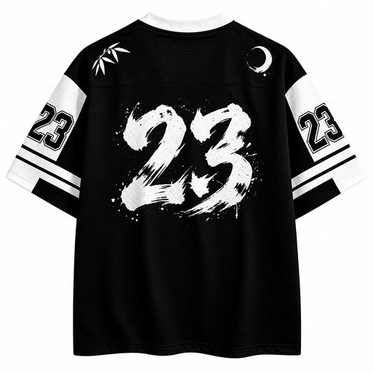 Kitsune Fox Number 23 V-Neck Mesh Jersey