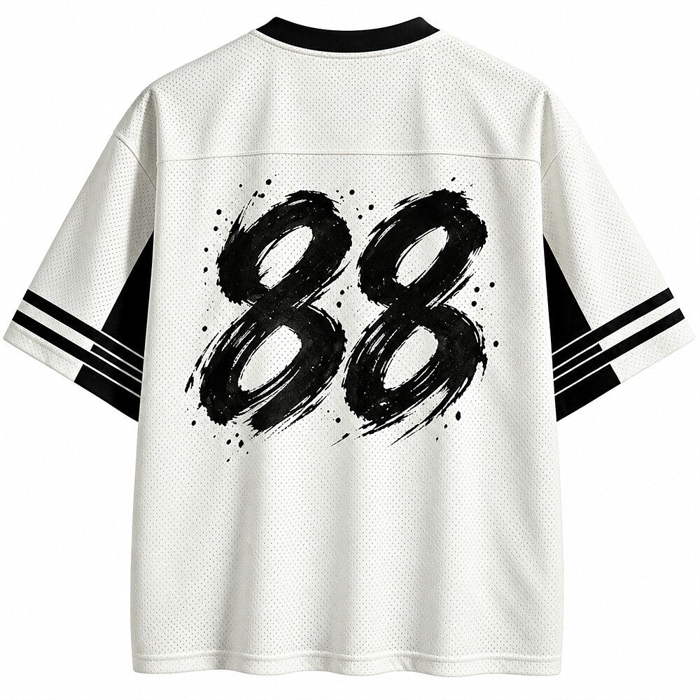 Japanese Tiger V-Neck Mesh Jersey