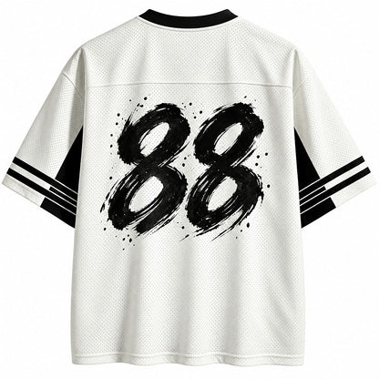 Japanese Tiger V-Neck Mesh Jersey
