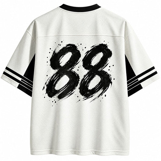Japanese Tiger V-Neck Mesh Jersey