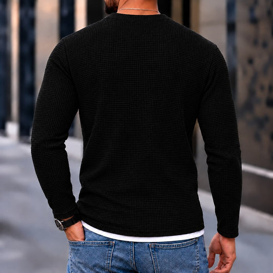 Mugen Blade Warrior 23 Henley Long Sleeve T-Shirt