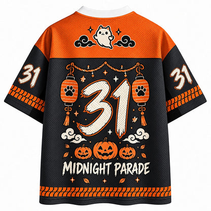 Halloween Ghost Parade Mesh Jersey