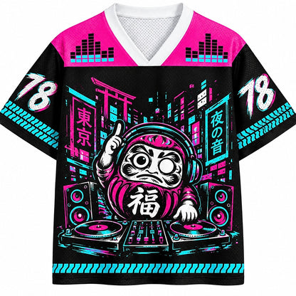 Neon Daruma DJ Mesh Jersey