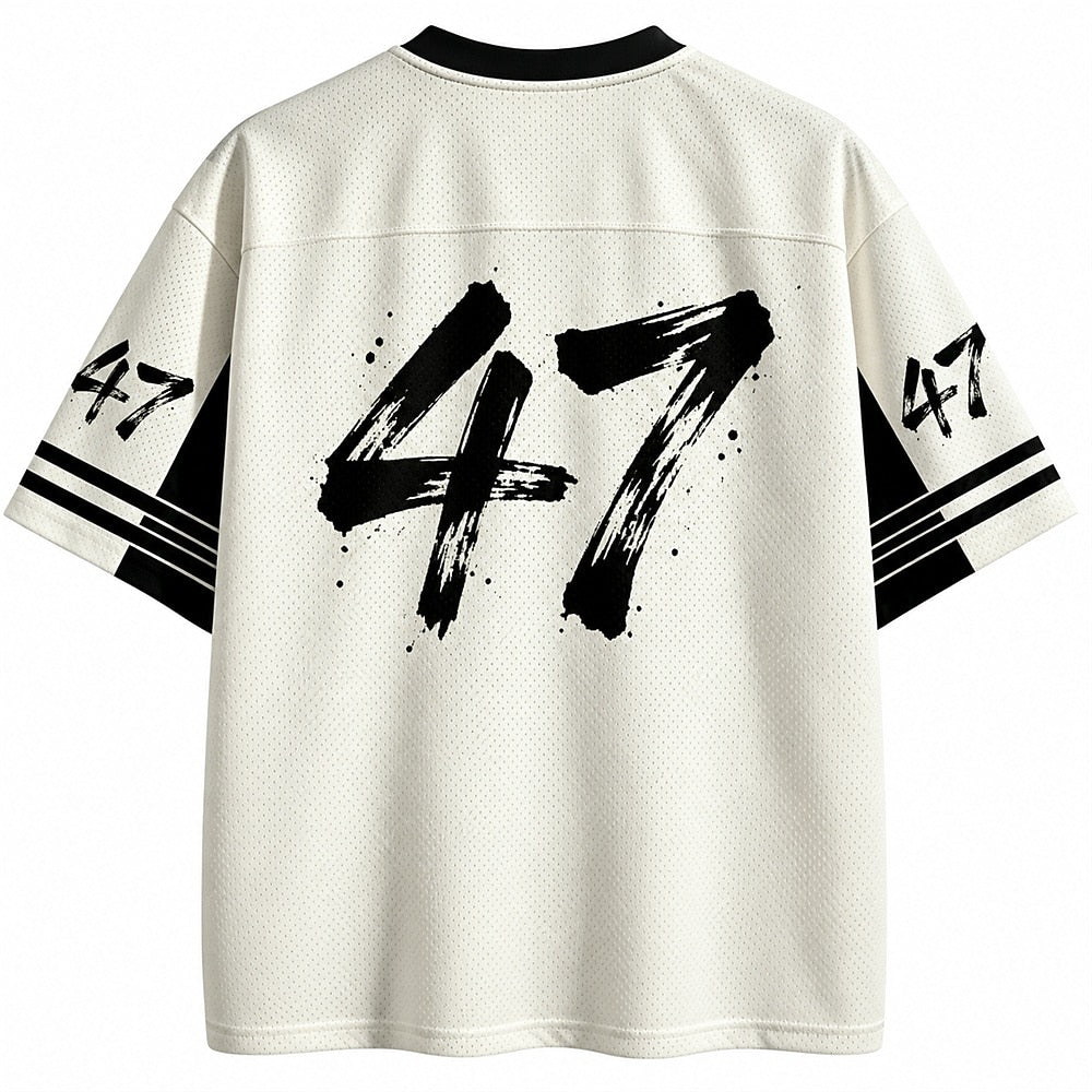 Ronin Cat V-Neck Mesh Jersey