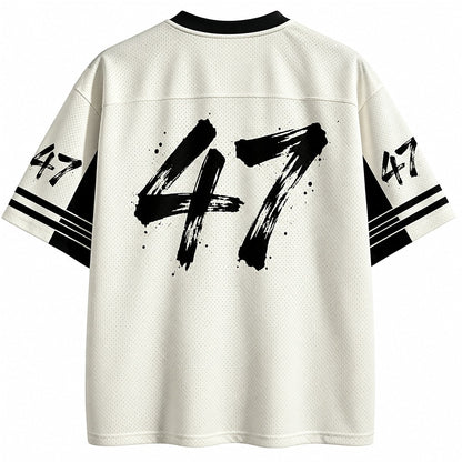 Ronin Cat V-Neck Mesh Jersey