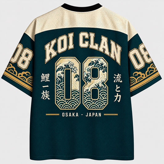 Koi Clan Flow and Power V-Neck Mesh Jersey